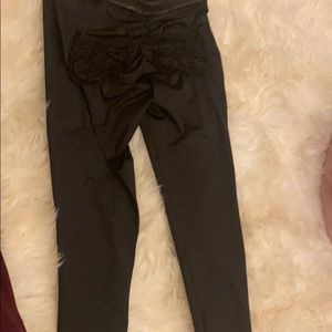 Black leggings